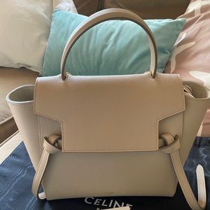 Celine Micro (medium) Belt Bag in Taupe